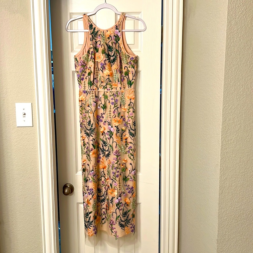 Maggy London embroidered dress